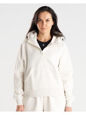 Three Nails Women's Signature Fleece Half-Zip Hoodie Sz S
